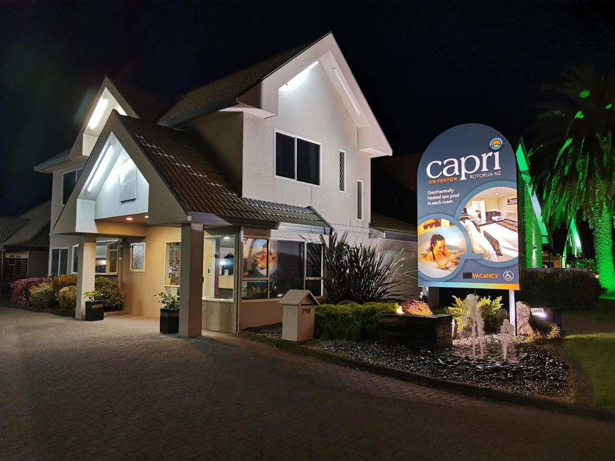 موتيل روتوروا Capri On Fenton المظهر الخارجي الصورة